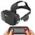 baratos Óculos de Realidade Virtual-preto headset de realidade virtual fone de ouvido integrado para 4,7-6,2 polegadas smartphone com gamepad remoto Bluetooth