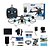 olcso RC quadcopterek és drónok-RC Drón JJRC X1G RTF 4CH 6 Tengelyes 5.8G HD kamerával 2.0MP 720P RC quadcopter FPV / LED fények / Üzembiztos RC Quadcopter / Távirányító / Fényképezőgép / 360 Fokos Forgás / A Real-Time Filmanyag