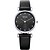 cheap Fashion Watches-KEZZI Couple&#039;s Wrist watch Fashion Watch Quartz / Hot Sale Leather Band Casual Cool Black White Brown