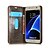 olcso Mobiltelefon tokok &amp; Képernyő védők-Case Kompatibilitás Samsung Galaxy Note 5 Edge / Note 5 / Note 4 Pénztárca / Kártyatartó / Állvánnyal Héjtok Egyszínű Valódi bőr