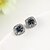 cheap Earrings-Women&#039;s Cubic Zirconia Stud Earrings - Zircon Basic Black For Wedding / Party / Daily
