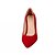 baratos Sapatos de Salto Alto de mulher-Mulheres Sapatos Courino Primavera / Verão Conforto / Inovador Saltos Salto Agulha Dedo Apontado Preto / Azul Escuro / Vermelho