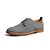cheap Men&#039;s Oxfords-Men&#039;s Oxfords Dress Shoes Comfort Shoes Casual Classic British Daily Outdoor Office &amp; Career Leatherette Wear Proof Grey Camel Navy Fall Spring / EU40
