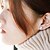cheap Earrings-SILVERAGE Real 925 Sterling Silver Stud Earrings Fine Jewelry For Women Four Leaf Clover 2016 New Design