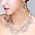 cheap Jewelry Sets-Women&#039;s Crystal Earrings Jewelry Transparent For Wedding Party