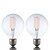 お買い得  電球-GMY® 2pcs 3.5 W フィラメントタイプＬＥＤ電球 350 lm G80 4 LEDビーズ COB 調光可能 温白色 110-130 V / ２個