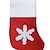 olcso Karácsonyi dekoráció-6db karácsonyi zokni evőeszköz tálca kis zokni