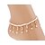 cheap Body Jewelry-Anklet Barefoot Sandals Tassel Basic Fashion Women&#039;s Body Jewelry For Party Wedding Crystal Pearl Crystal Resin Silver / Ankle Bracelet