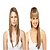 cheap Hair Pieces-Bangs Straight Classic Synthetic Hair Hair Extension Clip In Daily