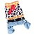 cheap Dog Clothes-Dog Costume Jumpsuit Puppy Clothes Jeans Cowboy Fashion Winter Dog Clothes Puppy Clothes Dog Outfits Warm Rainbow Costume for Girl and Boy Dog Cotton S M L