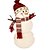 billige Juleleker-Julepynt Snømann Smuk tekstil Fantasifull lek, strømpe, gode bursdagsgaver til favoritter til fest Gutt Jente Voksne