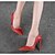 cheap Women&#039;s Heels-Women&#039;s Heels Stiletto Heel Pointed Toe Rhinestone / Bowknot Patent Leather / Microfiber Comfort / Slingback Spring / Summer Black / White / Red / Wedding / Party &amp; Evening / Dress / Party &amp; Evening