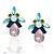cheap Earrings-Women&#039;s Drop Earrings Luxury Simple Style European Synthetic Gemstones Imitation Diamond Alloy Drop Jewelry Party Casual