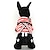Недорогие Одежда для собак-Собака Костюмы Комбинезоны Морской Косплей Зима Одежда для собак Черный Красный Костюм Хлопок XS S M L XL