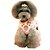 baratos Coleiras, Trelas e Peitorais para Cães-Gato Cachorro Arreios Trelas Macio Colete Casual Segurança Urso Fruta Tecido Branco Preto Rosa claro