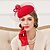 cheap Fascinators-Wool Net Fascinators Hats Headpiece Classical Feminine Style