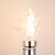 baratos Lâmpadas LED em Forma de Vela-YWXLIGHT® Luz de Decoração 300-400 lm E14 2 Contas LED COB Decorativa Branco Quente Branco Frio 220-240 V / 1 pç / RoHs / CE