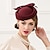 Χαμηλού Κόστους Καπέλα για Πάρτι-Καπέλα Μαλλί Δίχτυ Γάμου Ειδική Περίσταση Κεντάκι Ντέρμπι Ιπποδρομία Ημέρα της Γυναίκας Κομψό Βίντατζ Klasika Με Φιόγκος Καθαρά Ακουστικό Καπέλα
