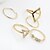 cheap Rings-Jewelry Set Crystal Golden Silver Turquoise Alloy Fashion / Women&#039;s