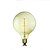 cheap Incandescent Bulbs-1pc 25W E27 E26/E27 E26 G125 Warm White 2300 K Incandescent Vintage Edison Light Bulb 220V 85-265V