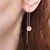 preiswerte Ohrringe-Damen Tropfen-Ohrringe damas Ohrringe Schmuck Gold / Silber Für Hochzeit Party Alltag Normal