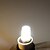 olcso LED-es kukoricaizzók-1db 3 W LED kukorica izzók 280 lm E11 80 LED gyöngyök SMD 3014 Meleg fehér Hideg fehér 110-120 V / 1 db. / RoHs