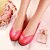 baratos Sapatilhas de mulher-Mulheres Sapatos Couro Ecológico Courino Sintético Primavera Verão Outono Inverno Chanel Inovador Conforto Rasos Caminhada Sem Salto