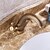 זול ברזים לחדר האמבטיה-חדר רחצה כיור ברז - קדם שטיפה / נפוץ נחושת עתיקה סט מרכזי שתי ידיות שני חורים