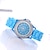 cheap Fashion Watches-Women&#039;s Wrist Watch Diamond Watch Quartz Silicone Black / White / Blue Imitation Diamond / Analog Ladies Sparkle Fashion - White Black Purple One Year Battery Life / Tianqiu 377