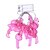 billiga LED-ljusslingor-20 st led jul xmas sträng fairy bröllop ljus flamingo sträng fairy lampor kedja dekor batteridriven hem belysning