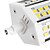 Недорогие Лампы-1 деталь r7s 78mm 10w вело энергосберегающий свет 24 smd 5630 замена галогенная лампа прожектора ac85-265v