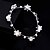 cheap Headpieces-Women&#039;s Chiffon Crystal Imitation Pearl Lace Headpiece-Wedding Special Occasion Casual Office &amp; Career Head Chain Hair Tool