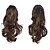 cheap Ponytails-high quality synthetic stylish ponytail extension wavy claw ponytail pieces