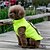preiswerte Hundekleidung-Katze Hund Mäntel Weste Winter Hundekleidung Orange Grün Kostüm Polar-Fleece Bär warm halten XS S M L XL XXL