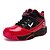 זול נעלי בנים-בנים נעליים PU אביב / סתיו נוחות נעלי אתלטיקה שרוכים ל שחור אדום / שחור / כחול