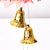 cheap Christmas Decorations-1Pcs 2Colour Christmas Decoration Gifts Role Ofing Christmas Tree Ornaments Christmas Gift Hang ActThe Role Of Bell