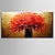 billige Abstrakte malerier-Hang malte oljemaleri Håndmalte - Abstrakt / Still Life Klassisk / Moderne Lerret