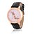 ieftine Ceasuri la Modă-Pentru femei Ceas de Mână Ceas La Modă Quartz Stras PU Bandă Casual Cool Negru Alb Albastru Maro Pink