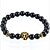 cheap Men&#039;s Bracelets-Men&#039;s Women&#039;s Agate Bead Bracelet Agate Bracelet Jewelry Silver / Golden For Daily Casual