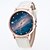 cheap Fashion Watches-Women&#039;s Wrist Watch Quartz Quilted PU Leather Black / White / Blue Cool Analog Ladies Charm Vintage Casual Bohemian - Blue Pink Dark Red One Year Battery Life