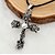 billige Religiøse smykker-Herre Kors Personalisert Religiøs Mote Titanium Stål , Daglig Avslappet