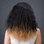 halpa Synteettiset trendikkäät peruukit-Synteettiset peruukit Kihara Afro Tiheys Suojuksettomat Naisten Musta Luonnollinen peruukki Synteettiset hiukset