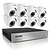 voordelige DVR-kits-zosi®hd 8-kanaals 720p dvr 8 stuks 1.0MP weerbestendig outdoor binnenlandse veiligheid camerabewaking kits