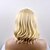 cheap Synthetic Trendy Wigs-Synthetic Wig Natural Wave Natural Wave Wig Short Golden Blonde#16 Synthetic Hair Women&#039;s Blonde