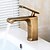 cheap Classical-Bathroom Sink Faucet - Pre Rinse / Waterfall / Widespread Antique Copper Centerset Single Handle One HoleBath Taps