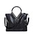 cheap Handbag &amp; Totes-Women Bags PU Shoulder Bag for Casual Winter All Seasons Black