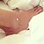 Χαμηλού Κόστους Κοσμήματα Σώματος-Anklet feet jewelry Dainty Ladies Simple Women&#039;s Body Jewelry For Wedding Daily Alloy Heart Love Golden Silver