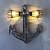 cheap Wall Sconces-Vintage Industrial Wall Lights / Wood Boat Anchor Shape Creative Restaurant Cafe Bar Decoration lighting