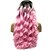 ieftine Peruci Sintetice Dantelă-Lănțișoare frontale din sintetice Stil Ondulat Stil Ondulat Față din Dantelă Perucă Pink Roz Păr Sintetic Pentru femei Linia naturală de păr Pink