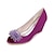 cheap Wedding Shoes-Women&#039;s Heels Wedge Heels Wedge Heel Peep Toe Pearl Silk Spring / Summer White / Purple / Champagne / Wedding / Party &amp; Evening